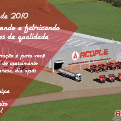 A Acople comemora 6 anos.